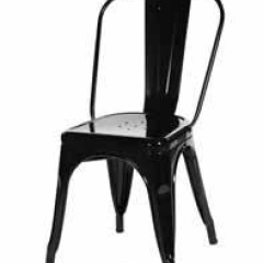 Chaise CYCLADE noir