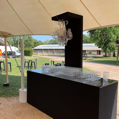 Buffet casqette noir