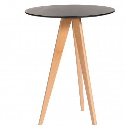 Table haute SICILE noire