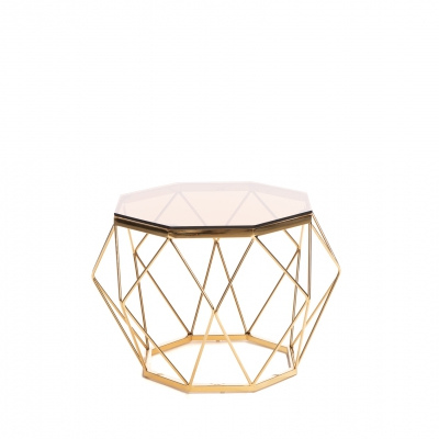 Table basse BREHAT doré