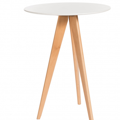 Table haute SICILE blanche